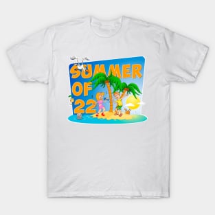 The beautiful summer of ‘22 illustration. T-Shirt